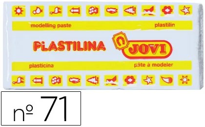 Plasticina Jovi 71 150 gr Branca