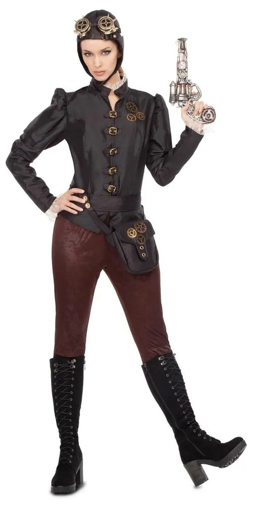 Fantasia para Adultos My Other Me Steampunk (4 Peças) M/l