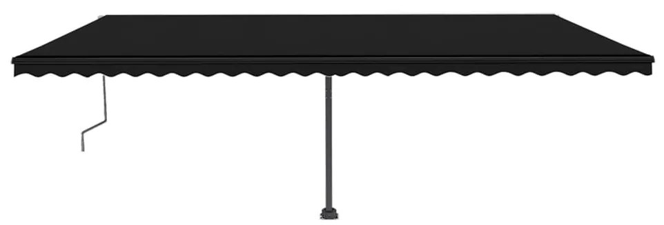 Toldo automático independente 600x350 cm antracite