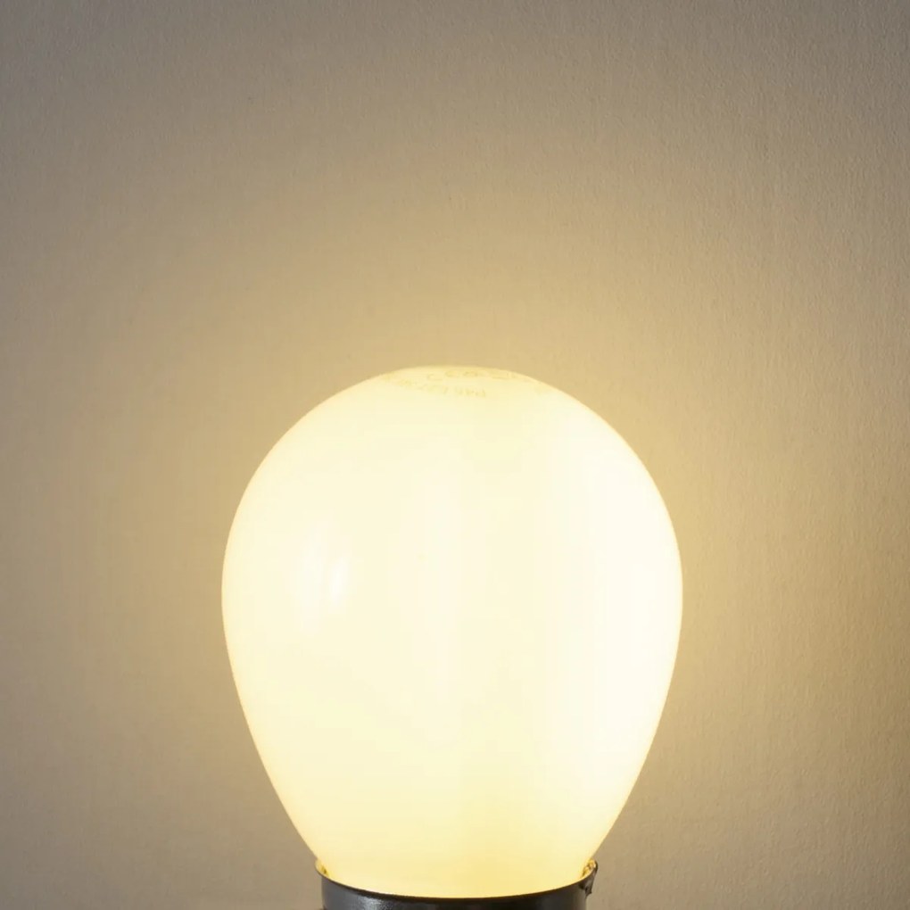 Conjunto de 5 E27 dimbare LED lamp P45 opaal glas 3W 250 lm 3000K