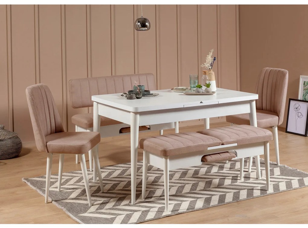 Cadeira Vina – Branco Pedra – 46x85x46 cm