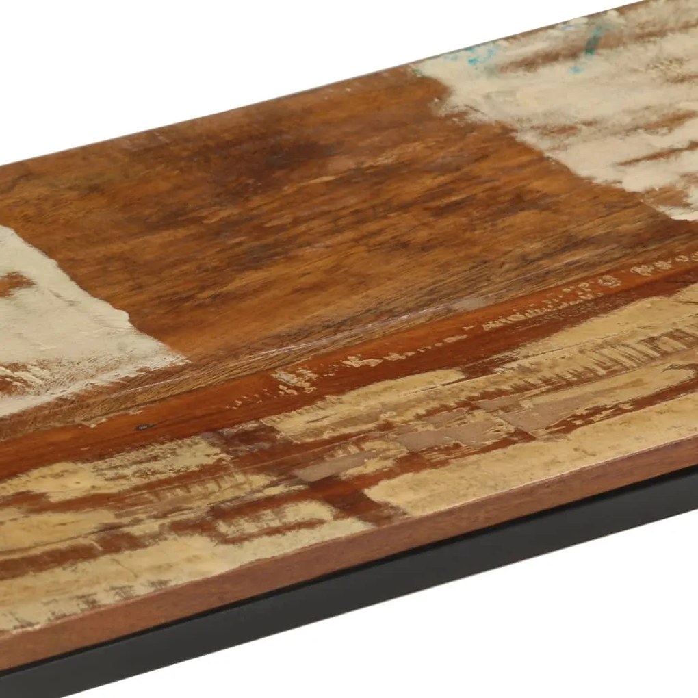 Móvel de TV 180x30x50 cm madeira recuperada maciça