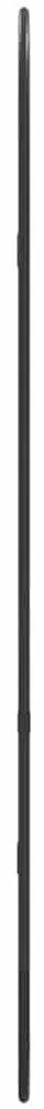 Espelho de parede 80x35 cm oval preto