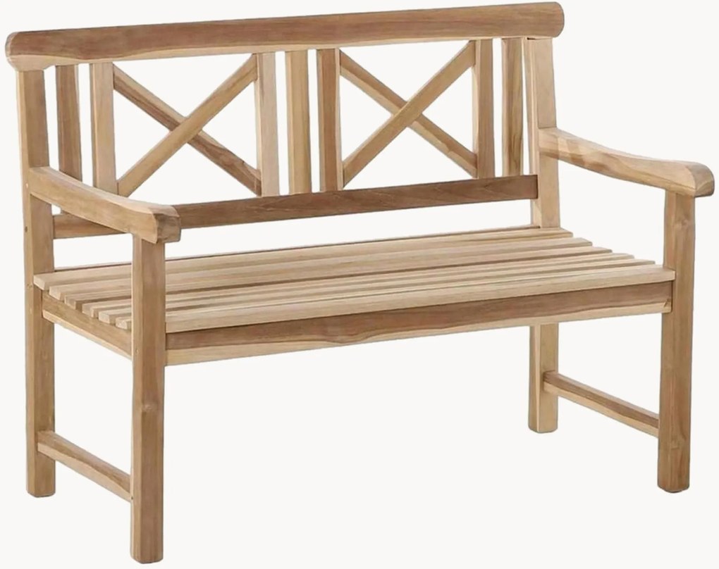 Banco de jardim em madeira de teca Skagerak (2 lugares)