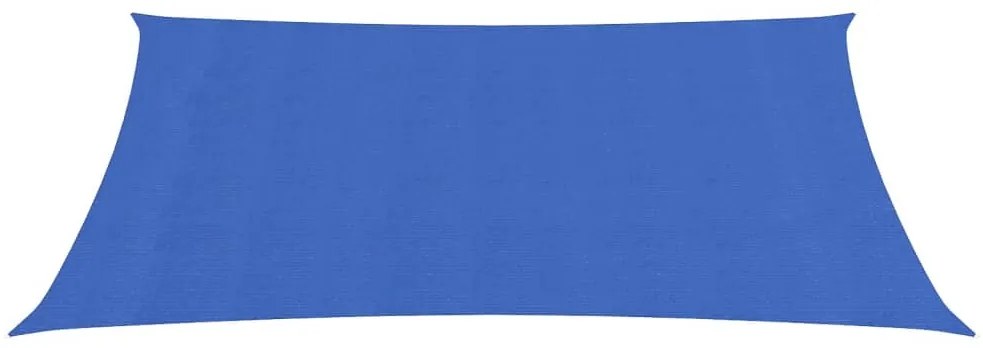 Para-sol estilo vela 160 g/m² 2x3,5m PEAD azul