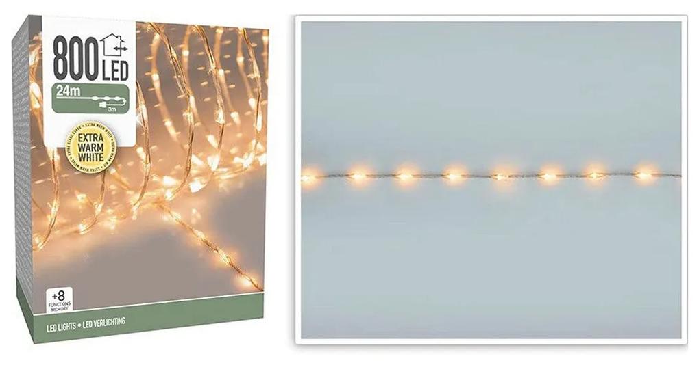 Grinalda de Luzes LED Branco (24 m)