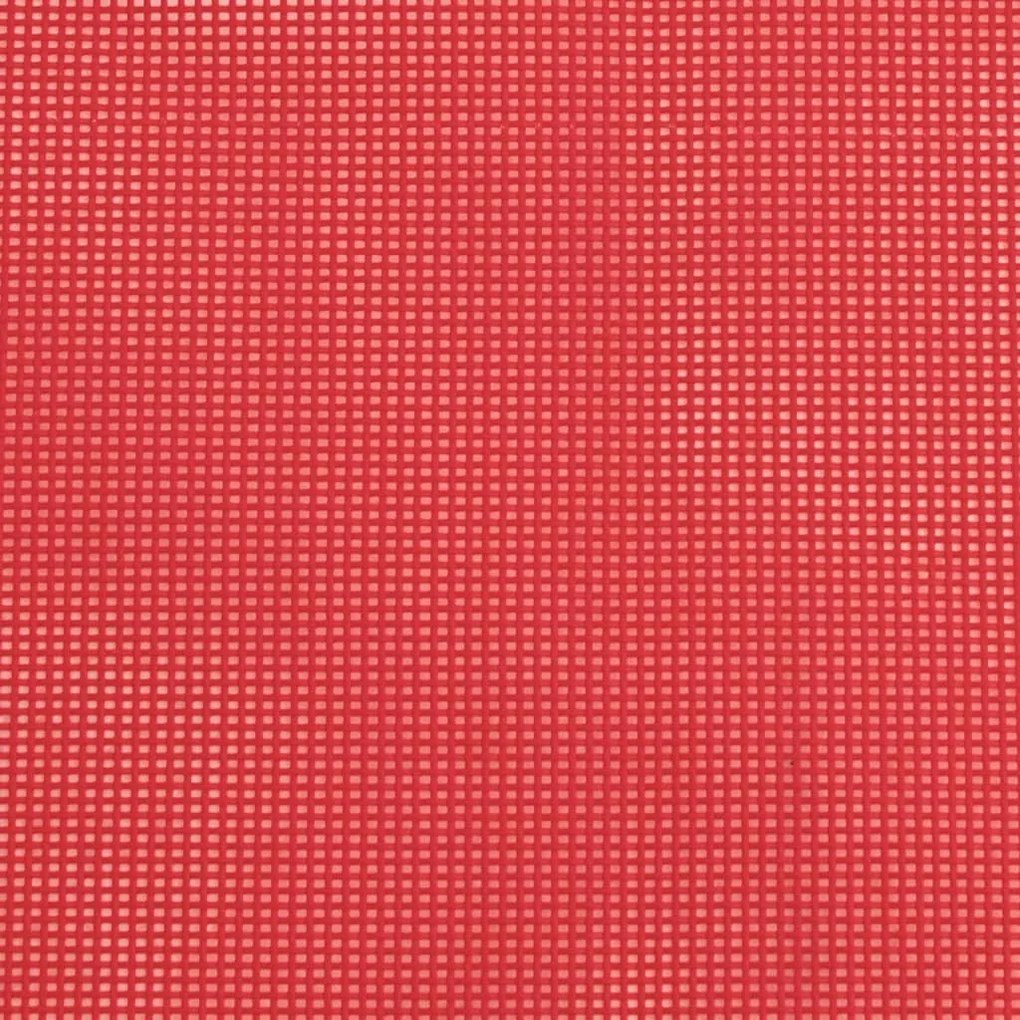 Cadeiras praia dobráveis 2pcs textilene/aço revest. pó vermelho