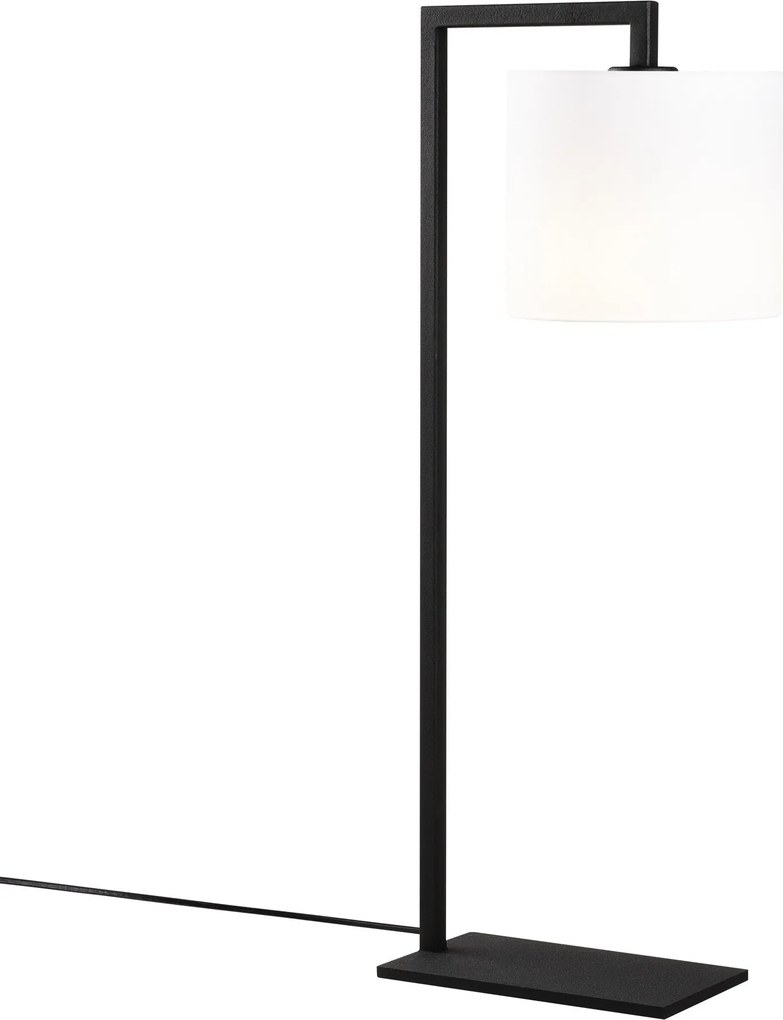 Candeeiro de Mesa Profil – Branco/Preto – 27 x 20 cm