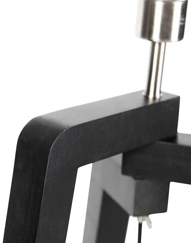 Candeeiro de pé preto sem abajur - Puros