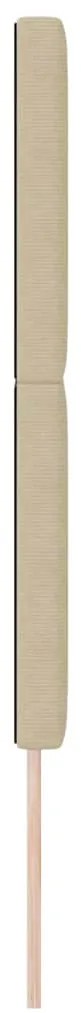 Luz de Cabeceira LED Verde Cinza 72 cm em Tecido de Corduroy