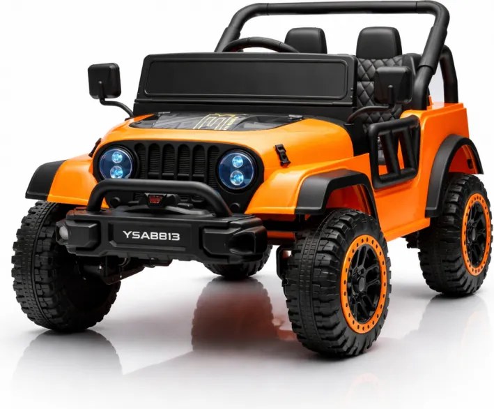Jipe ELÉTRICO INFANTIL Scout 12V Laranja