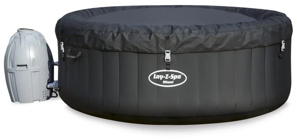 Bestway Lay-Z-Spa Banheira de hidromassagem insuflável Miami Air Jet