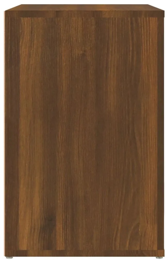 Sapateira 130x35x54 cm derivados de madeira carvalho castanho