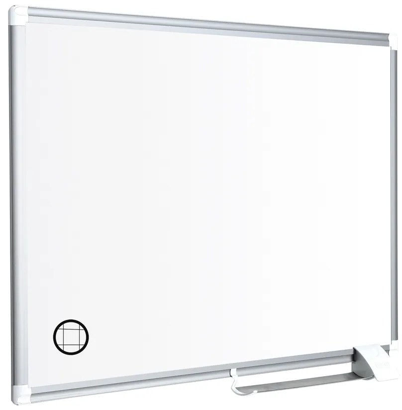 Quadro Branco Quadriculado Porcelana 45x60cm New Generation