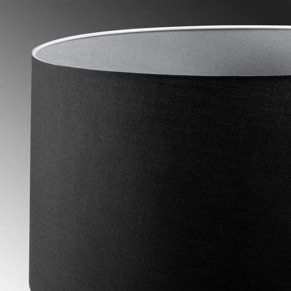 Chandelier Abajur – Preto – 50 x 50 cm