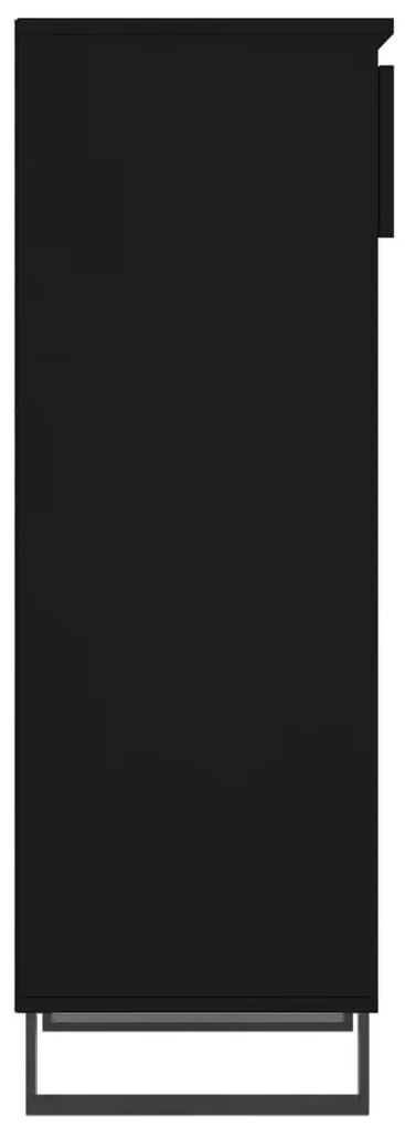 Sapateira 40x36x105 cm derivados de madeira preto