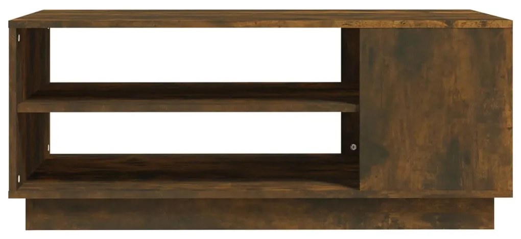 Mesa de centro 102x55x43 cm derivados madeira carvalho fumado