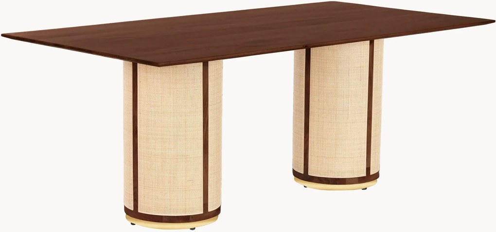 Mesa de jantar em madeira de mangueira Norik
