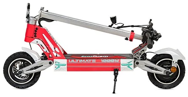 Trotinete eléctrica Bateria Litio 48V M41 Tank | 2025 Model Velocidade até 45km/h, Autonomia até 40 - 50km Vermelho/Fucsia