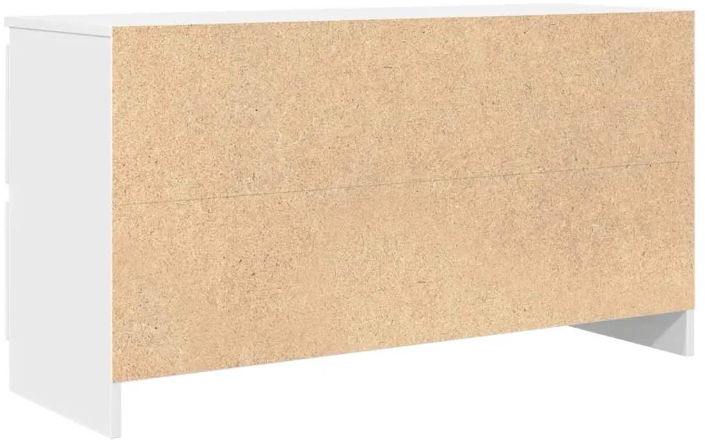 Móvel de TV 100x35x54 cm derivados de madeira branco