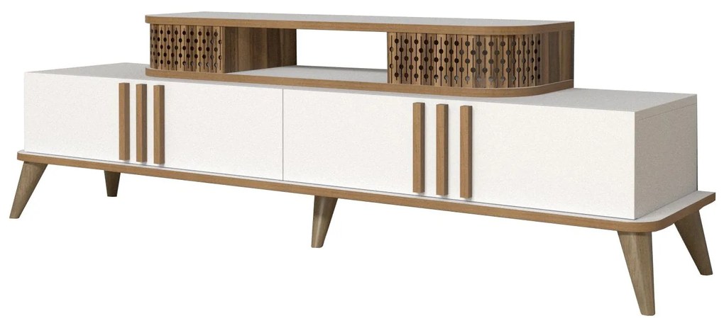 Móvel TV Eylül – Branco – 168x39x51 cm
