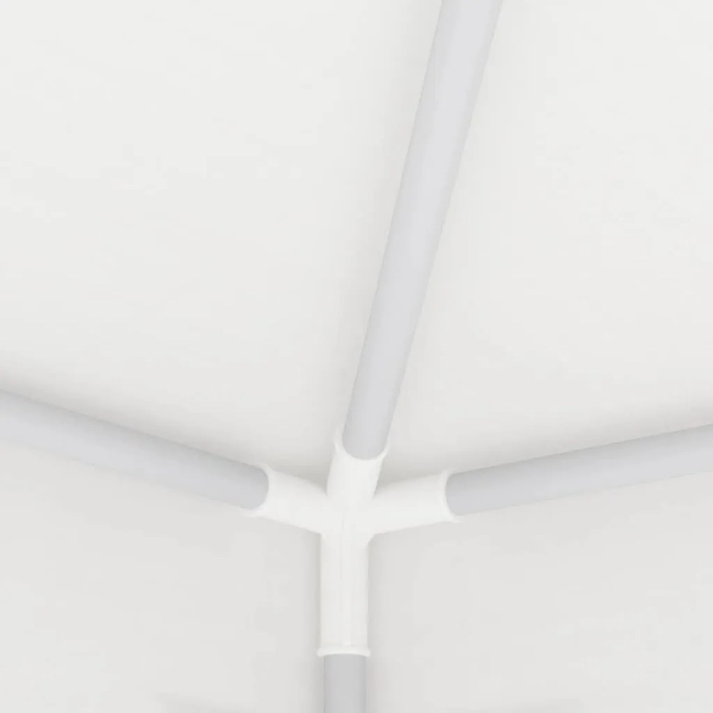 Tenda festas com paredes laterais 2,5x2,5m 90g/m² branco