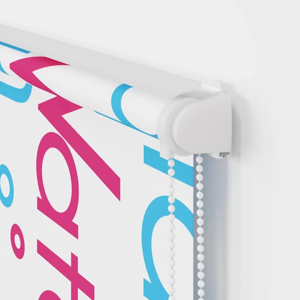 Rolo de Duche Estores cassete 110x240 cm Largura Tecido 106 cm