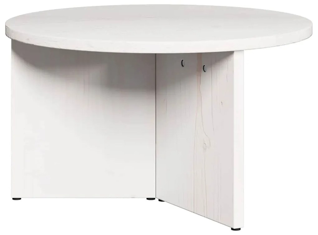 Conjunto de Mesas de Café 2 pcs Branco 49 x 49 x 28 cm