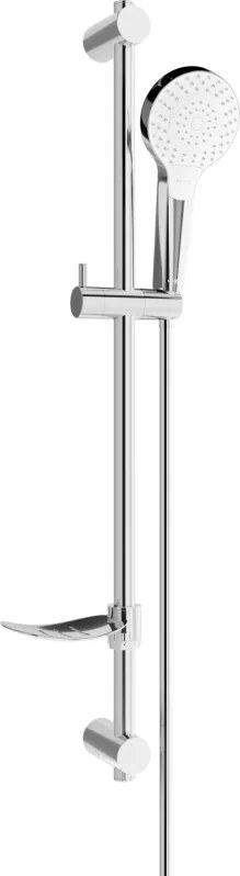 Mexen DF05 conjunto de chuveiro deslizante, cromado - 785054582-00