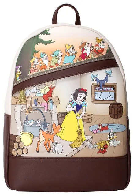 Mochila Branca de neve Disney 25cm LOUNGEFLY