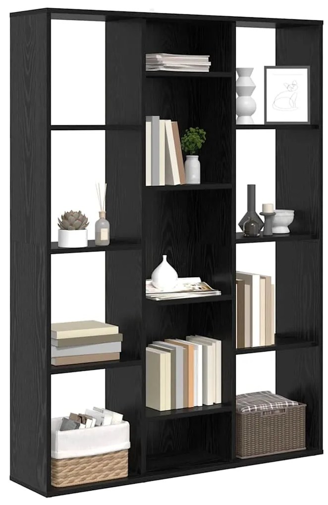 Divisor de Ambiente Carvalho preto 100 x 24 x 140 cm