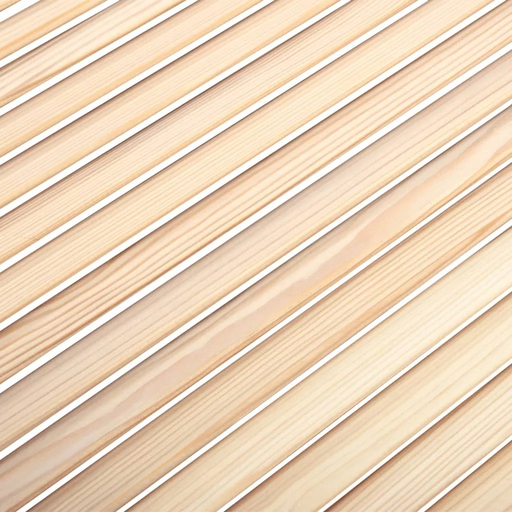 Portas de armário 2 pcs com design de persiana pinho maciço