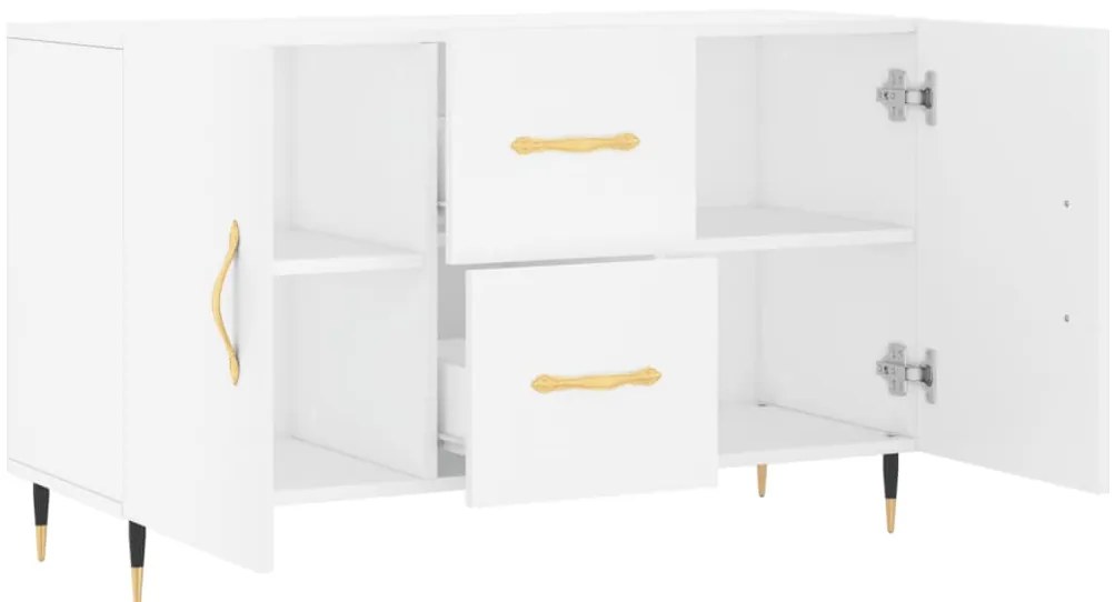 Aparador 100x36x60 cm derivados de madeira branco