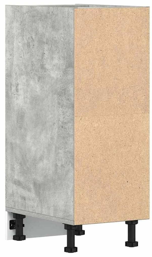 Armário inferior “Riga” 30x44,5x81,5cm cinzento cimento