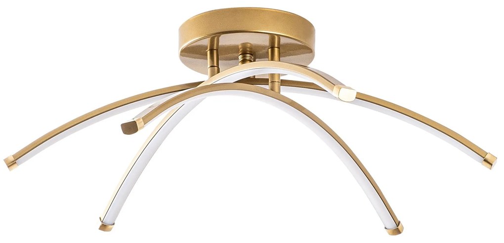 Candeeiro de Teto Ledbanana – Dourado – 57 cm x 20 cm x 57 cm