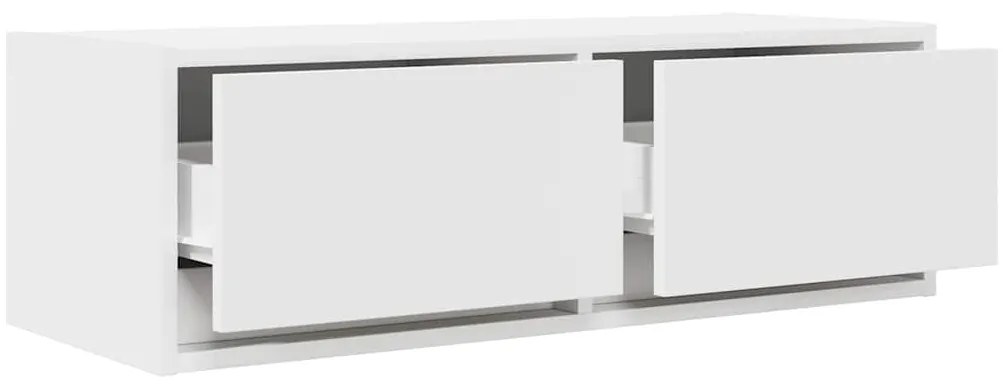 Móveis de TV 2 pcs 80x31x25,5 cm deriv. madeira branco