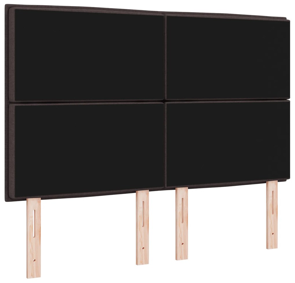 Cabeceira Linhas Design Castanha 160 cm Tecido