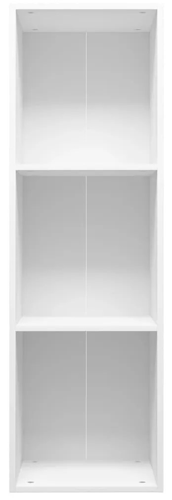 Estante/móvel de TV 36x30x114 cm contraplacado branco