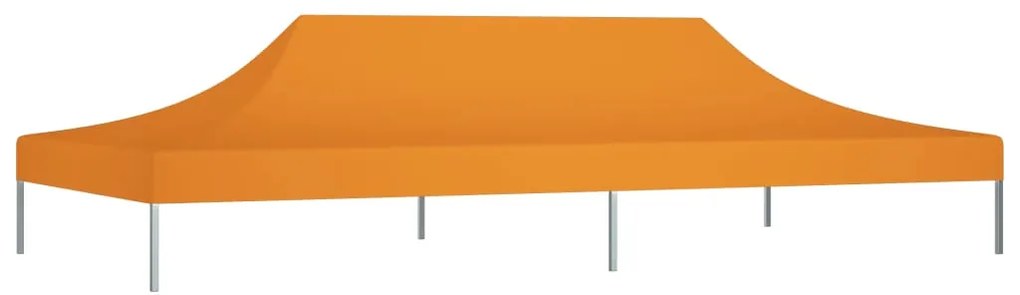 Teto para tenda de festas 6x3 m 270 g/m² laranja