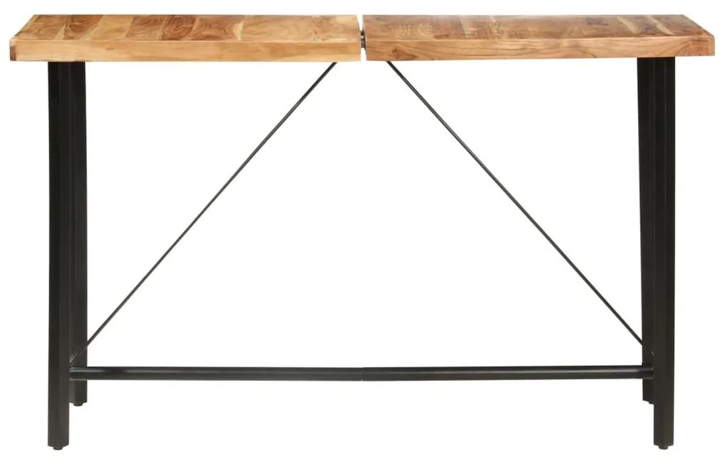 Mesa de bar 180x70x107 cm madeira de acácia maciça