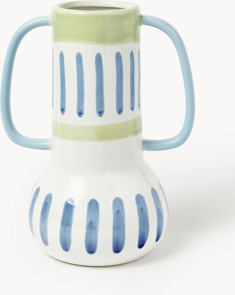 Jarra pintada à mão Lise, Alt 30 cm