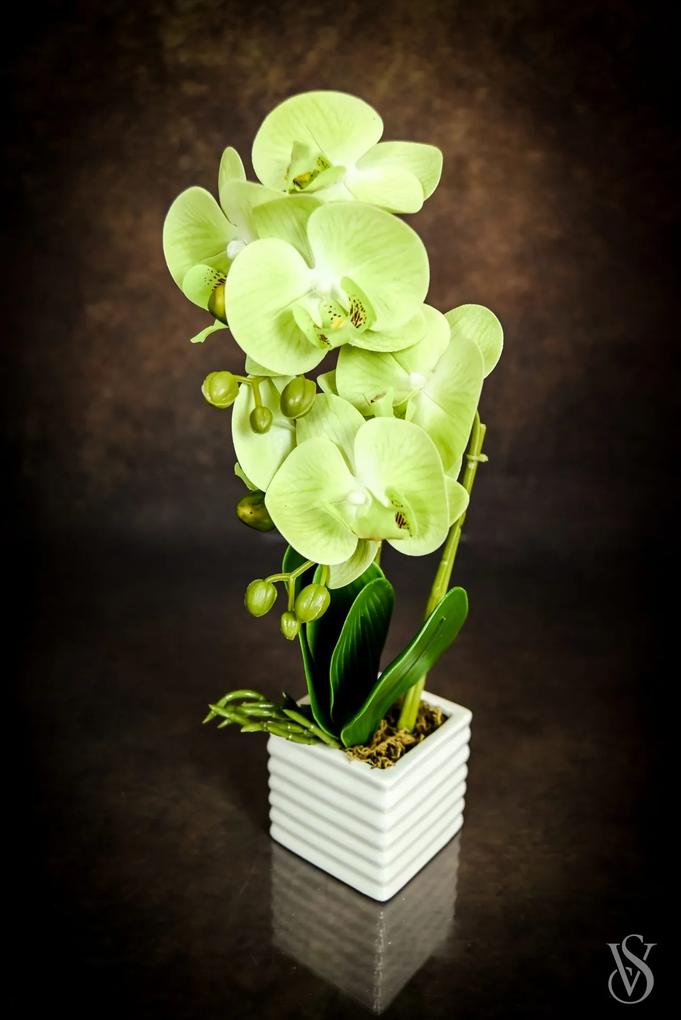 Orquídea Artificial em Vaso 35 cm 1