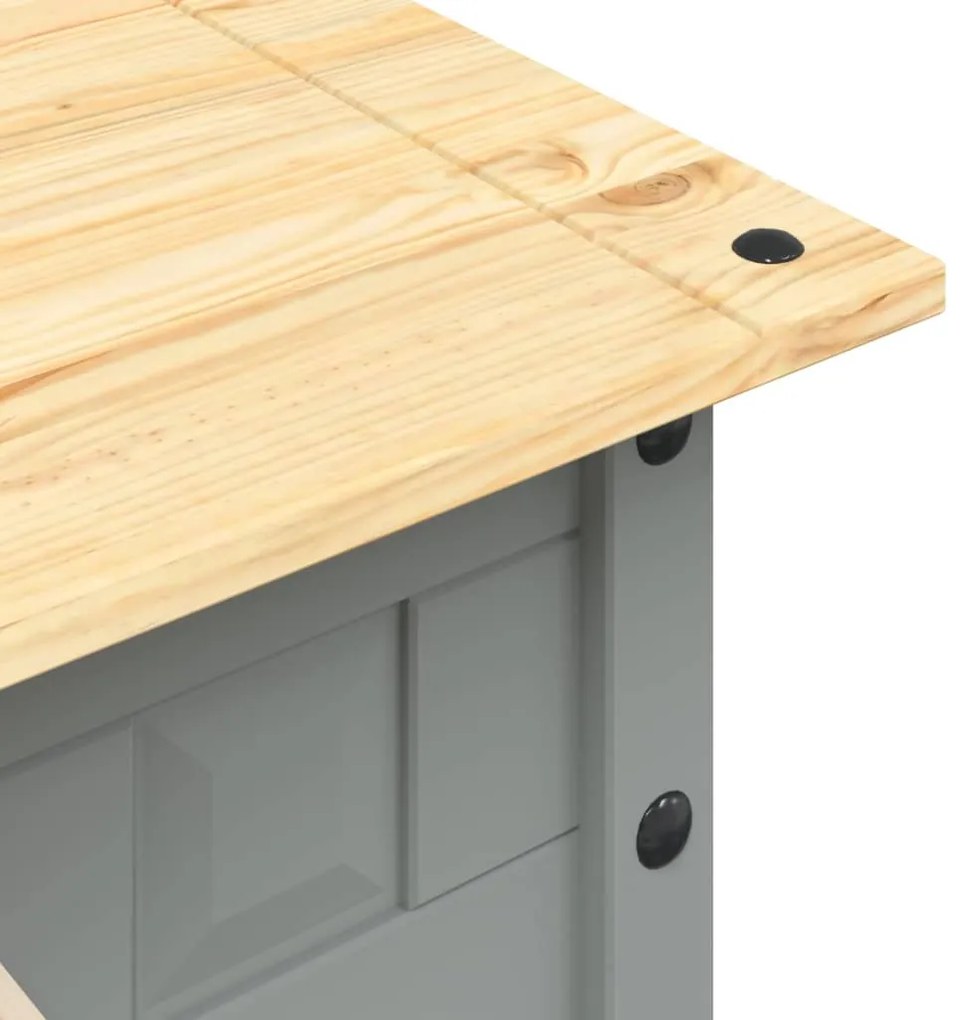 Mesa de centro Corona pinho mexicano 100x55x44 cm cinzento