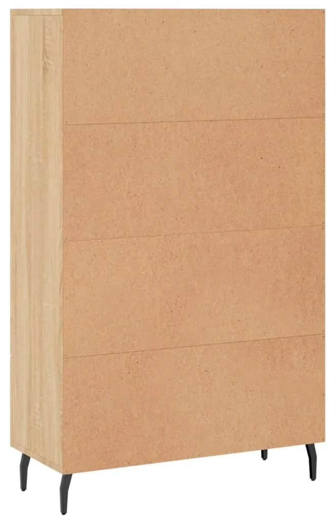 Armário alto derivados de madeira 69,5x31x115cm carvalho sonoma