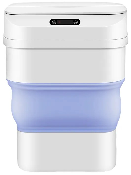 Caixote Lixo Inteligente Sensor 17,5 L / 8L  Azul Biwond