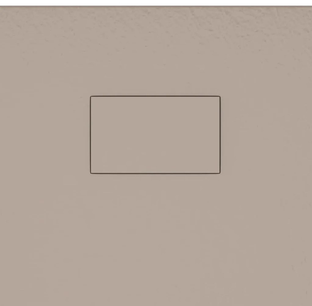 Base de chuveiro SMC 90x80 cm castanho