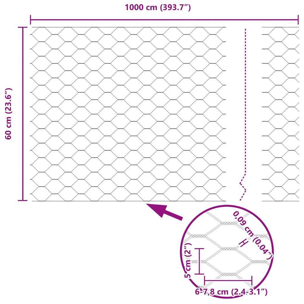 Postes de Cerca vidaXL 5 pcs U-Channel Cinzento 60 cm Aço