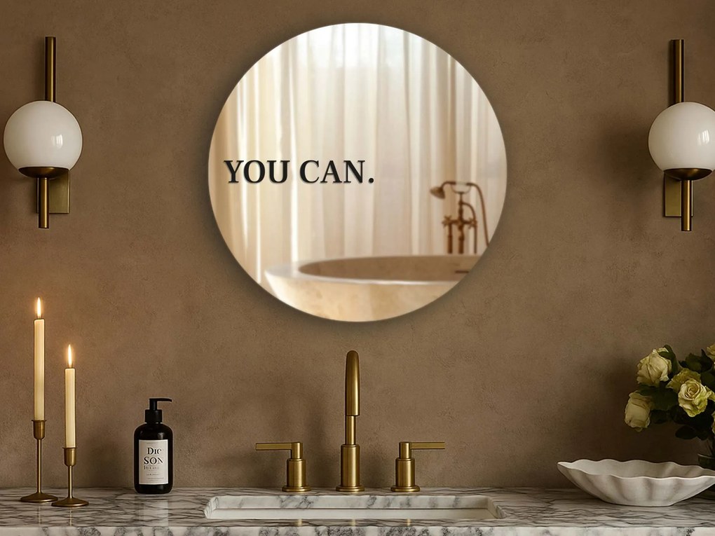 Autocolante para espelho S33 – YOU CAN.