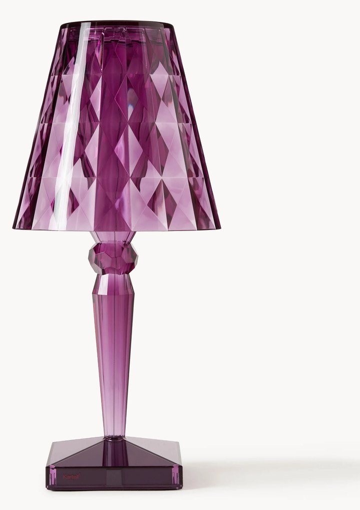 Candeeiro de mesa LED portátil e regulável Big Battery, Alt 37 cm