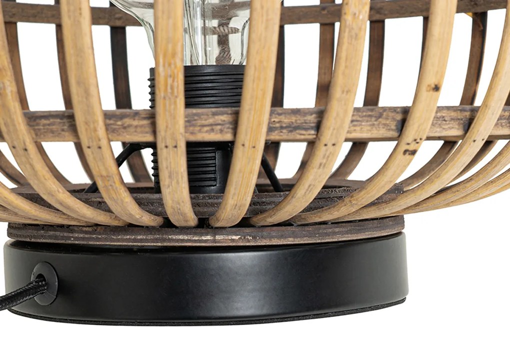 Candeeiro de mesa oriental bambu - Amira Oriental